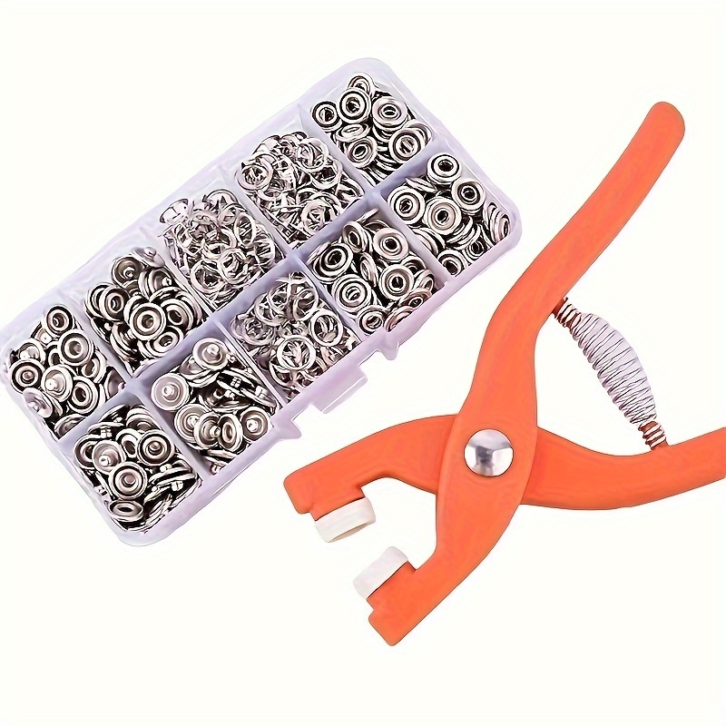 Snap Button Plier - 수작업용 스냅 패스너 플라이어 50세트, DIY