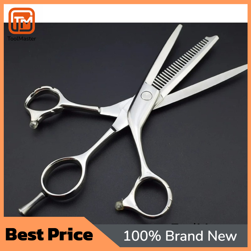 Pinking Shear Blade - 【핫세일】6인치 3날 전문 헤어 커팅 가위