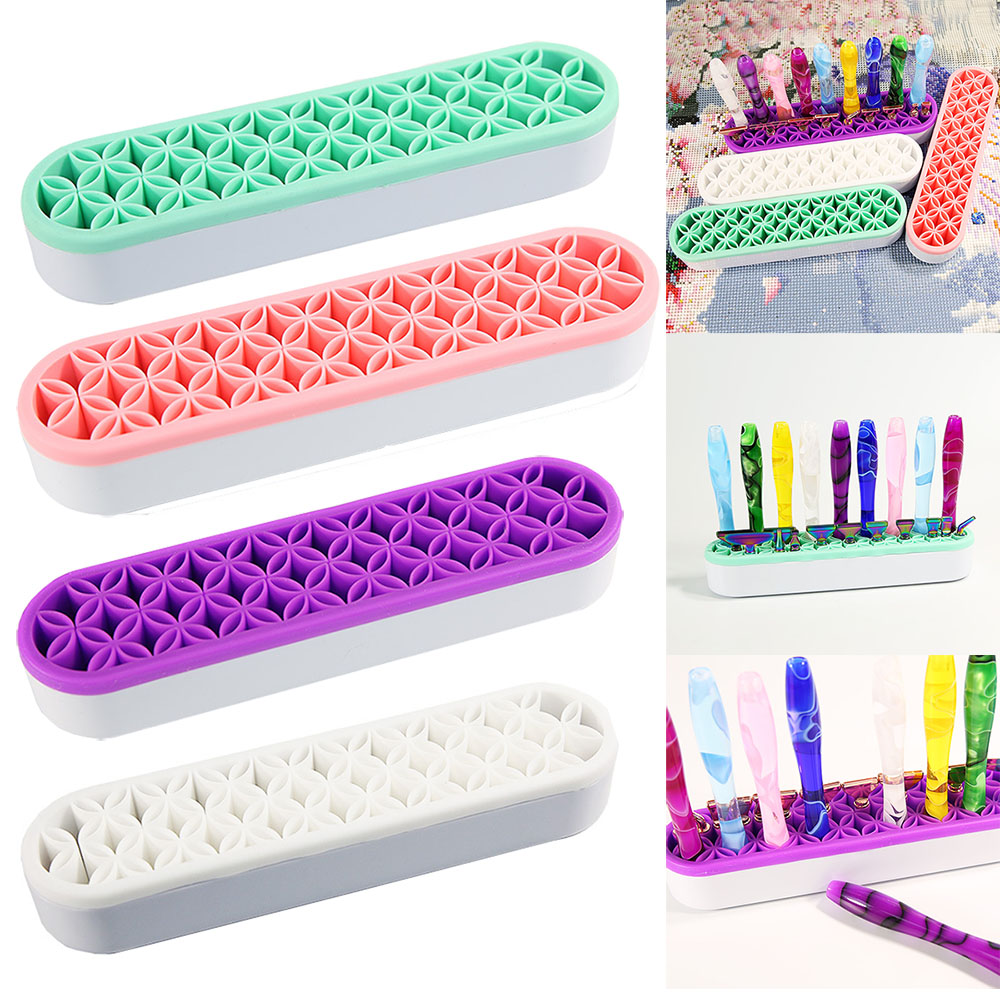 Sewing Necessities - 다목적 데스크탑 주최자 실리콘 화장품 보관