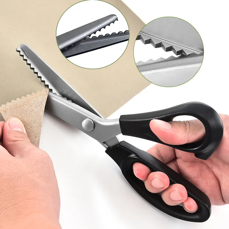Pinking Shear Blade - 1Pc 핑킹 가위 스테인레스 스틸 양재