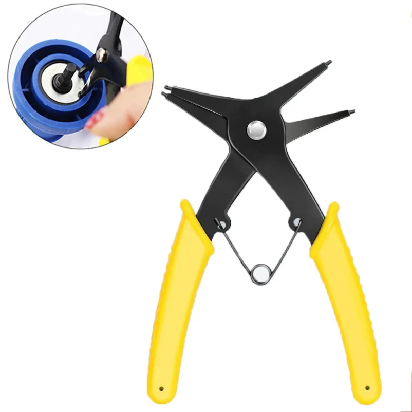 Snap Button Plier - 내부 및 외부 스프링 장착형 펜치