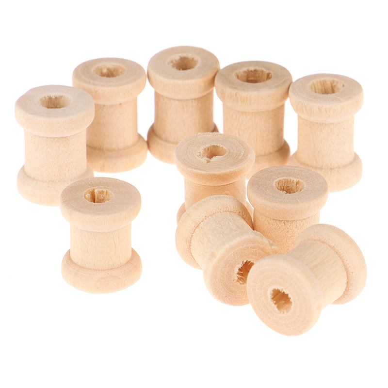 /KQM/100개 나무 재질 빈 실통 나무 보빈 릴 정 - Thread Bobbins Empty 리뷰 및 가격