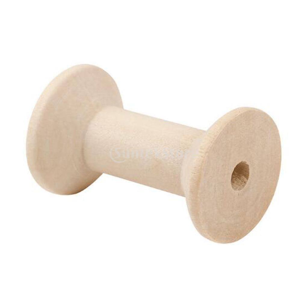 20개 나무 보빈 실통 빈 스티치 재봉실 보관함 - Thread Bobbins Empty 리뷰 및 가격