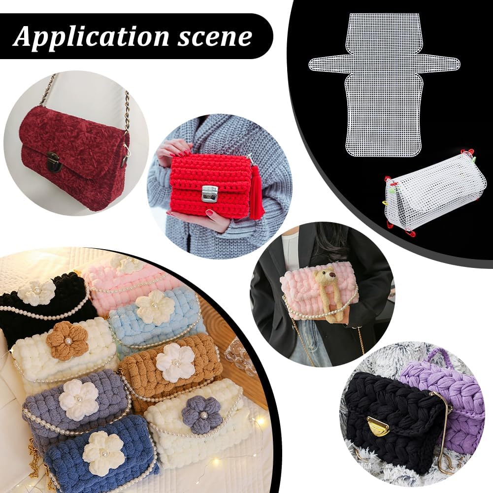 1-4개 플라스틱 메시 캔버스 시트 자수 투명 메시 빈 - Sewing Net 리뷰 및 가격