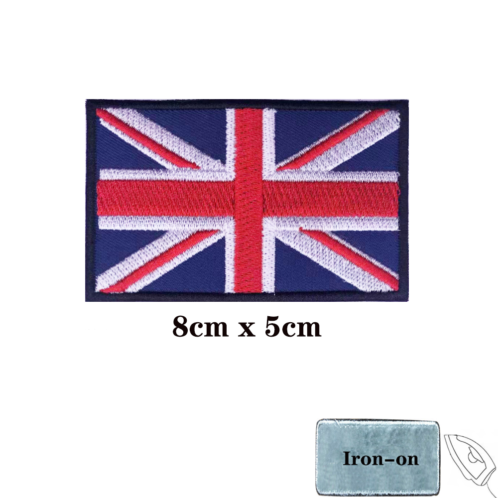 영국 국기 영국 패치 영국 영국 완장 수 놓은 패치 후 - Velcro Sew On 리뷰 및 가격