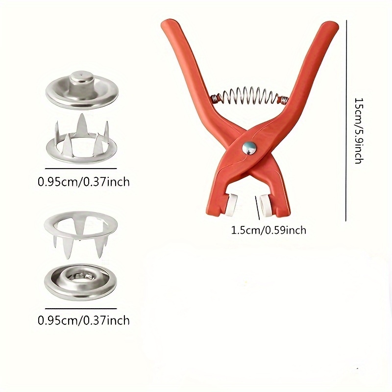 수작업용 스냅 패스너 플라이어 50세트, DIY 재봉  - Snap Button Plier 리뷰 및 가격