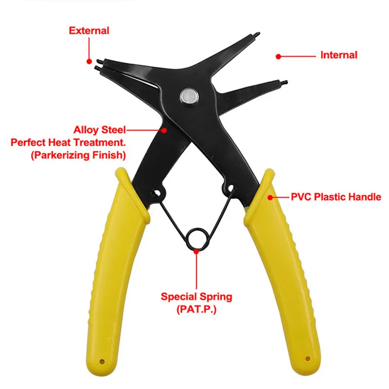 2 in 1 스냅 링 플라이어 4 웨이 유형 서클립 플 - Snap Button Plier 리뷰 및 가격
