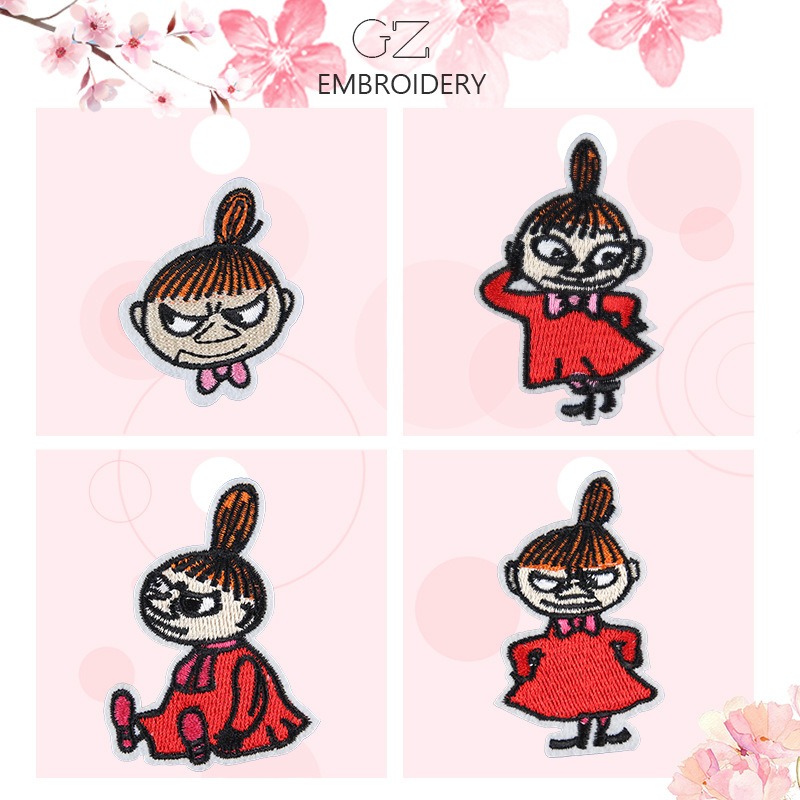 무민 귀여운 만화 자수 패치 DIY 장식용 다리미 부착 - Iron On Patch 리뷰 및 가격
