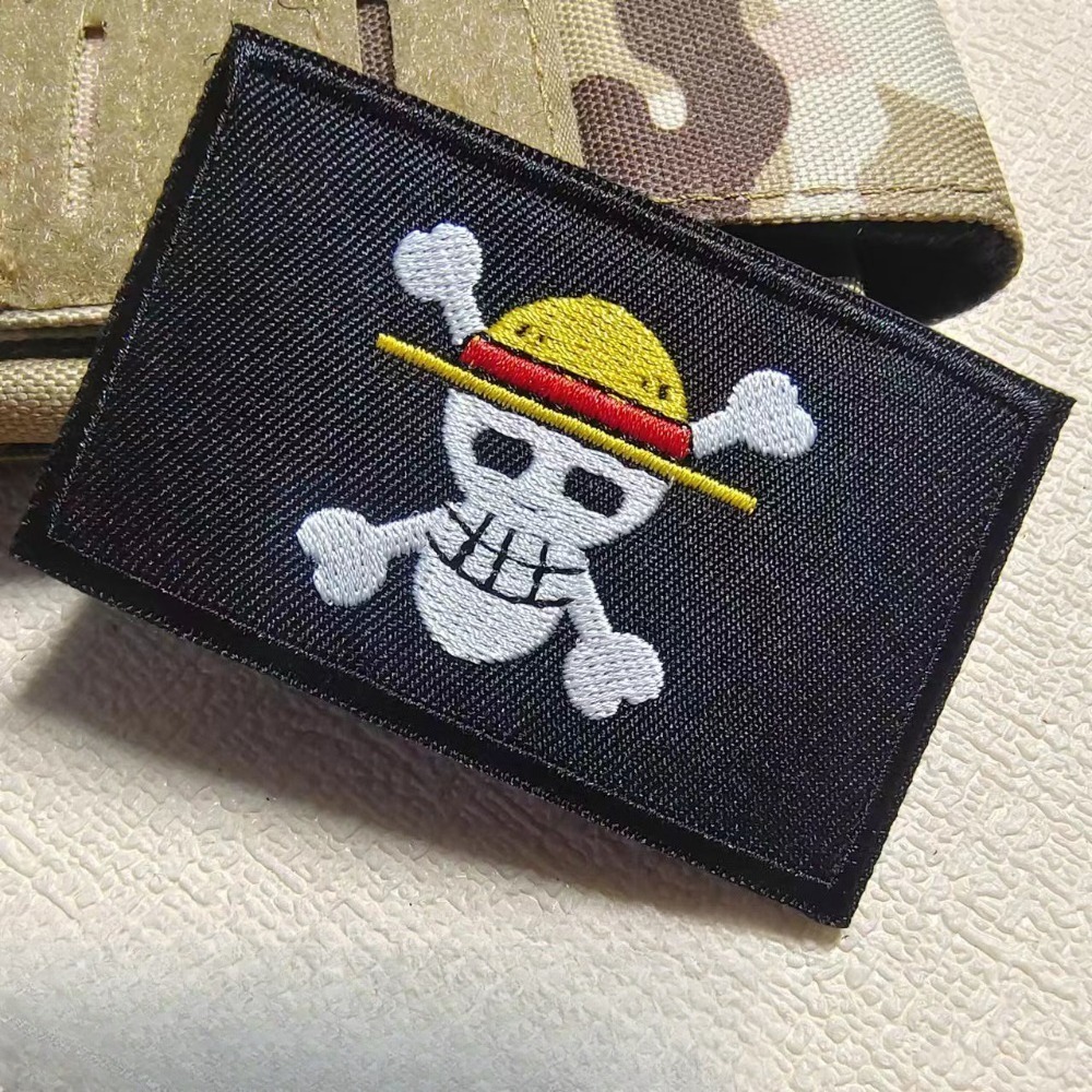 원피스 만화 캐릭터 루피 의류용 벨크로 패치 자수 패치 - Velcro Sew On 리뷰 및 가격