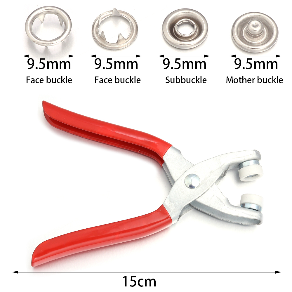 50세트 7.5/9.5/11mm 스테인리스 스틸 스냅  - Snap Button Plier 리뷰 및 가격