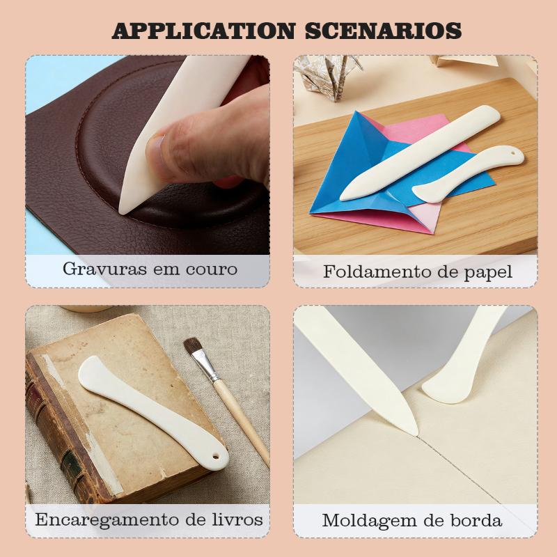 가죽 공예용 본폴더 2개, 수공예 바느질 도구, 가죽, - Sewing Necessities 리뷰 및 가격