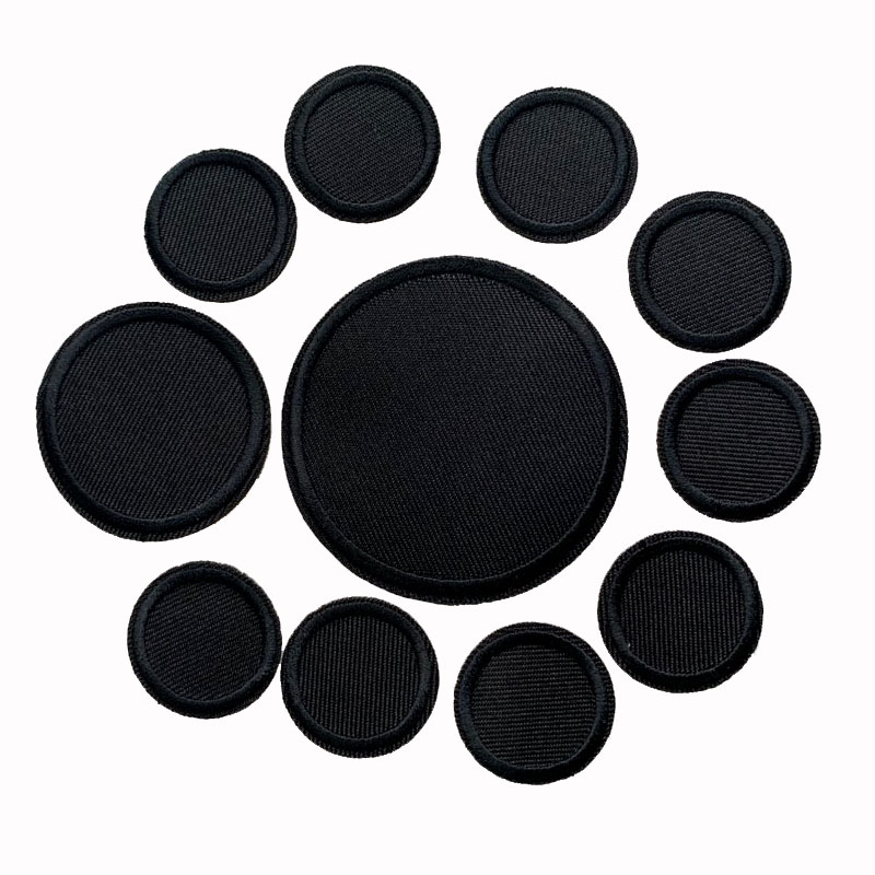 5Pcs 블랙 라운드 패치 의류 철 패치 수 놓은 Ap - Velcro Sew On 리뷰 및 가격