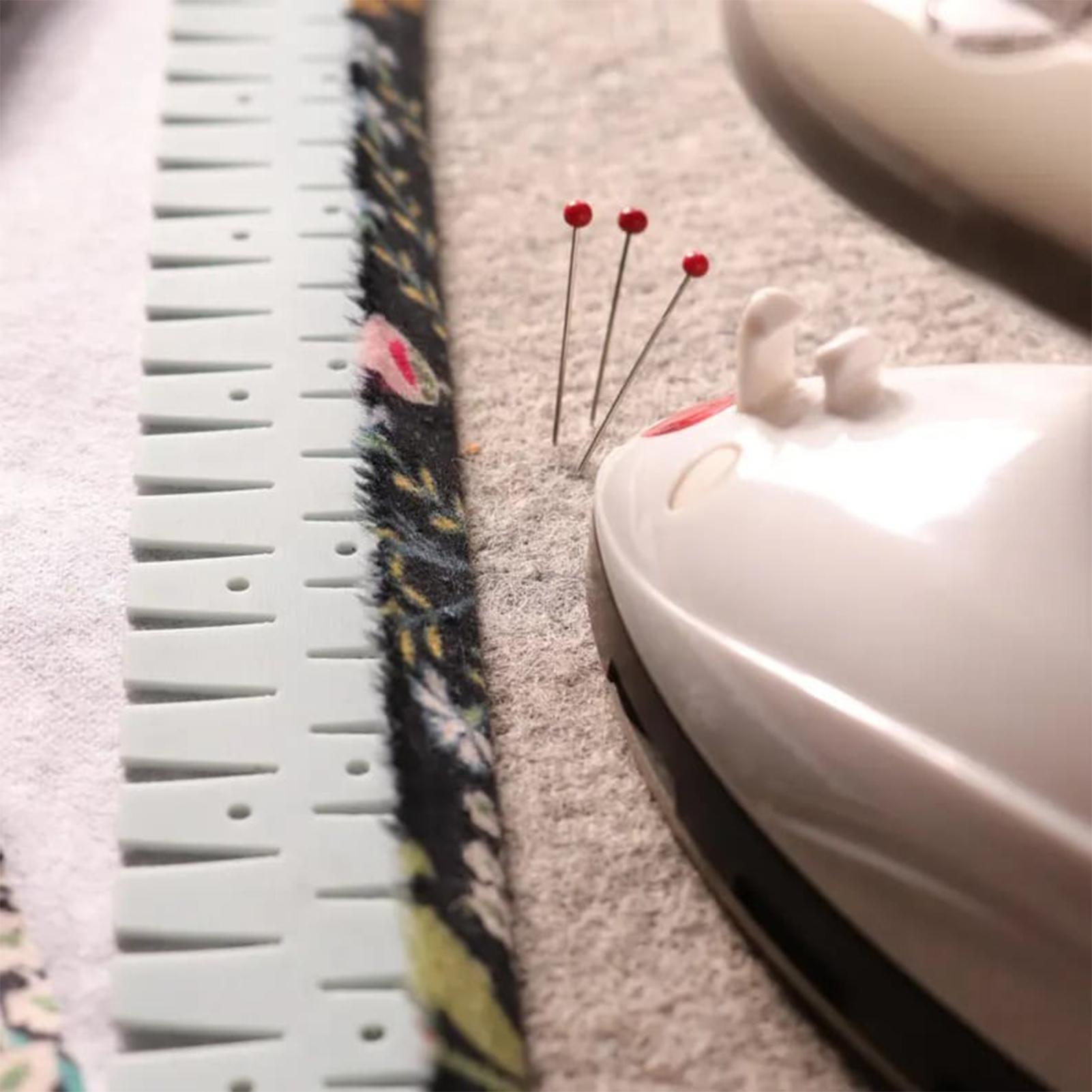 마킹 구멍이 있는 실리콘 헤밍 자, 패딩, 바느질, 천 - Sewing Necessities 리뷰 및 가격