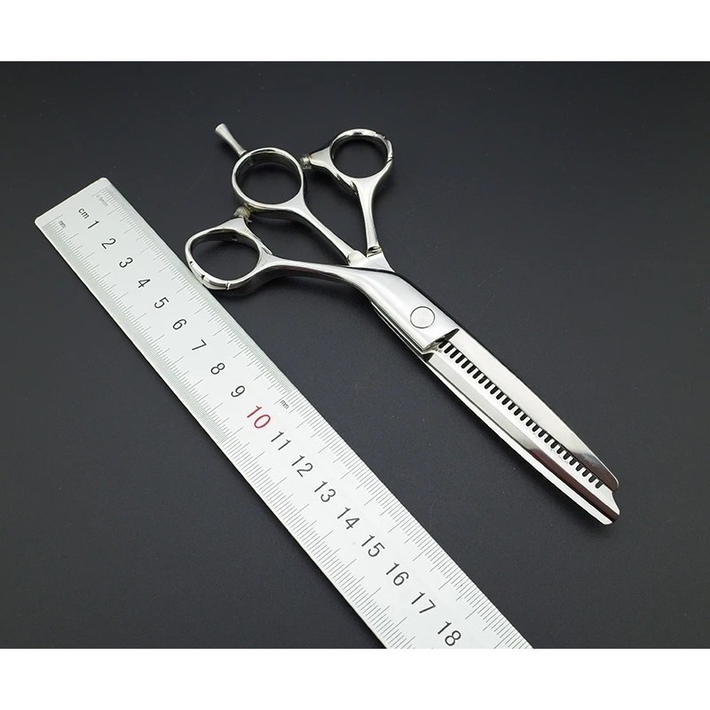 6인치 3중날 전문 이발 가위 미용 가위 헤어 가위 핑 - Pinking Shear Blade 리뷰 및 가격