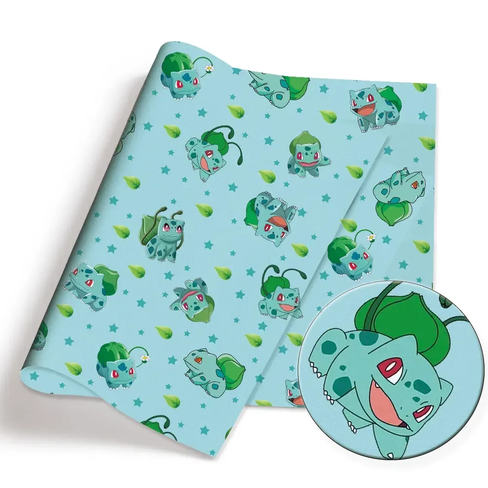 140x50CM 포켓몬 만화 프린트 원단 DIY 만화  - Sewing Production 리뷰 및 가격
