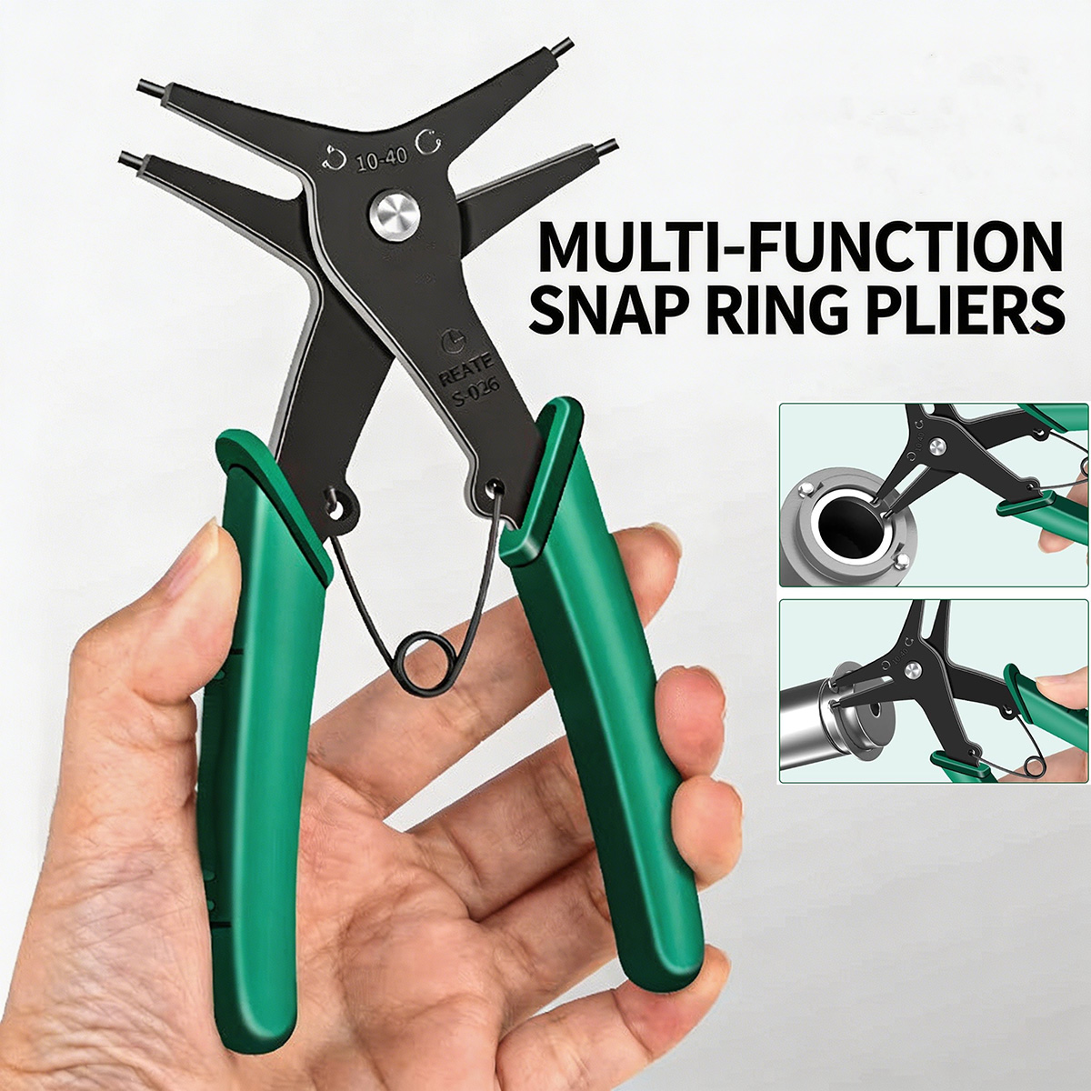 내부 외부 서클립 플라이어 고탄소강 스냅 링 플라이어  - Snap Button Plier 리뷰 및 가격