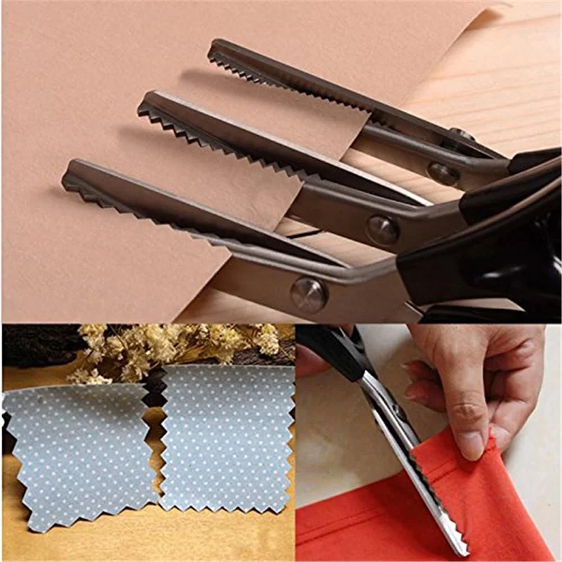 1Pc 핑킹 가위 스테인레스 스틸 양재 가위 톱니 모양 - Pinking Shear Blade 리뷰 및 가격