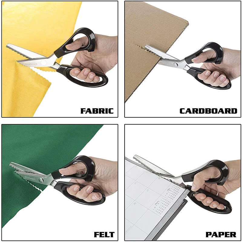 1Pc 핑킹 가위 스테인레스 스틸 양재 가위 톱니 모양 - Pinking Shear Blade 리뷰 및 가격