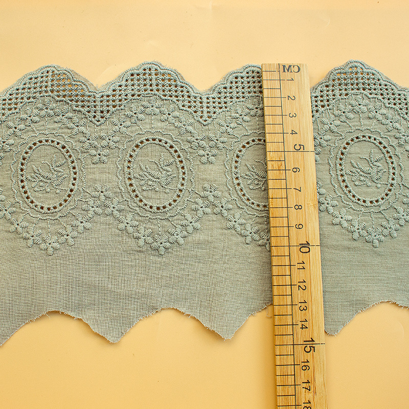 2 야드 다채로운 면화 수 놓은 레이스 그물 리본 패브 - Sewing Net 리뷰 및 가격