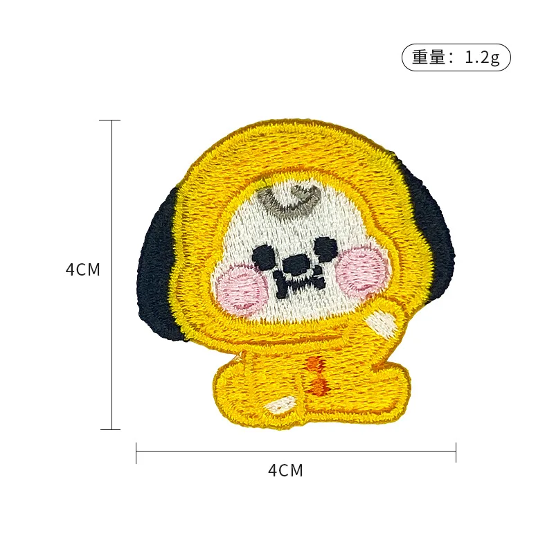 라인프렌즈 BT21 모든 캐릭터 자수 자가 접착 패치, - Iron On Patch 리뷰 및 가격