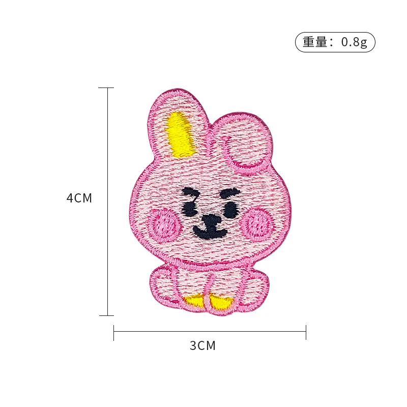 라인프렌즈 BT21 모든 캐릭터 자수 자가 접착 패치, - Iron On Patch 리뷰 및 가격