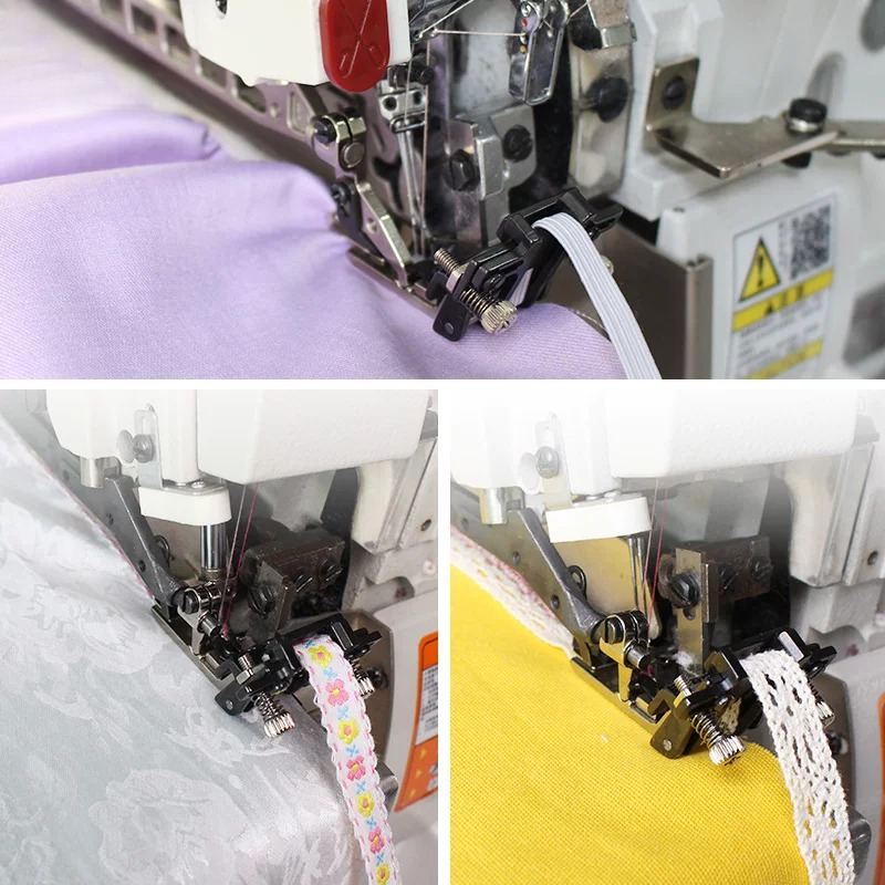 4실 오버록 재봉틀용 조절 가능한 탄성 밴드 프레서풋  - Sewing Gathering 리뷰 및 가격